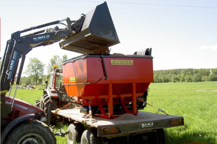 NYHET! Utlegger for sand og singel.