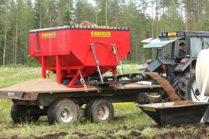 Jykevä G4 utlegger for sand og singel